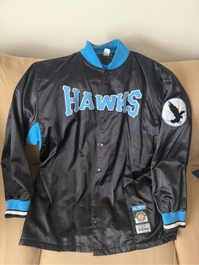 Vintage Stall & Dean Rucker Hawks #44 Basketball Jacket